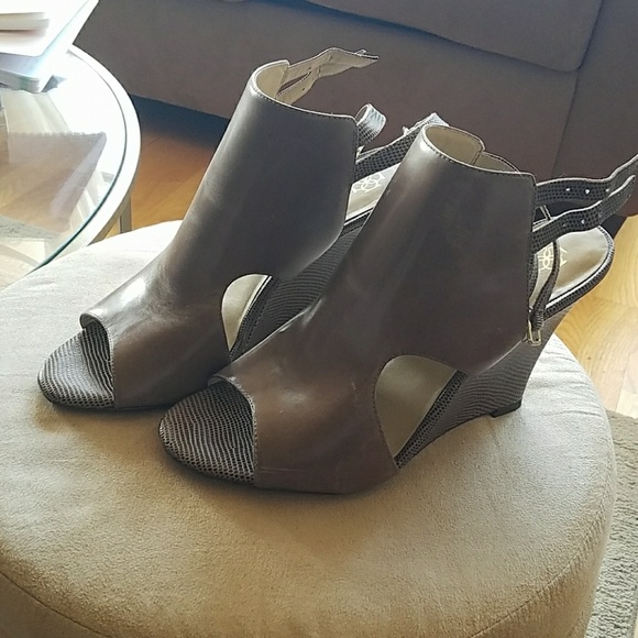 Ann Taylor Shoes - Ann Taylor Leather Wedges